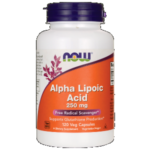 Alpha Lipoic Acid (120 Vcap 250 mg) NOW Foods